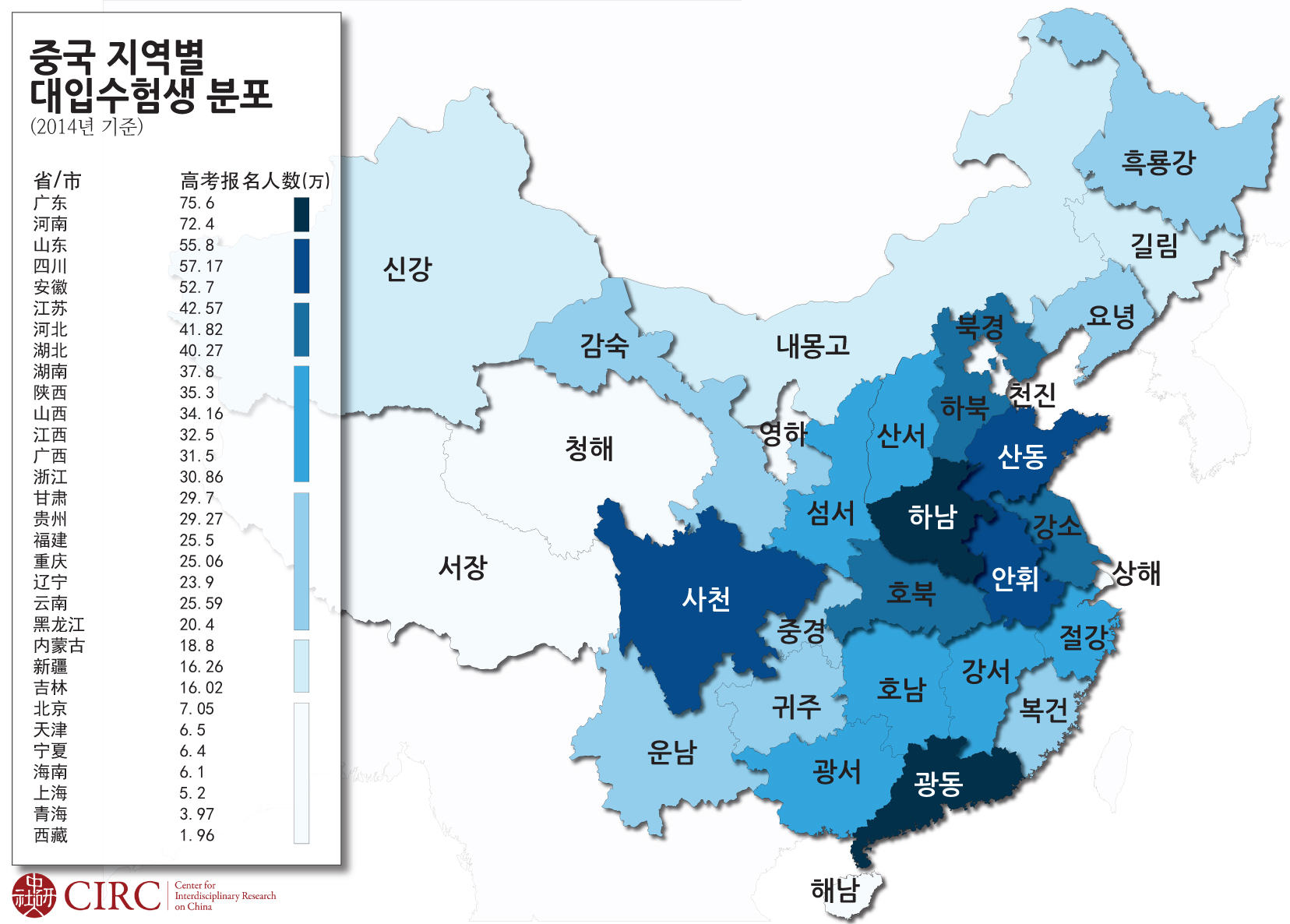 2014년도 중국 대입수험생 지역별 분포.jpg